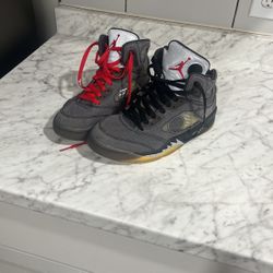 Off-White x Air Jordan 5 Retro SP 'Muslin'
