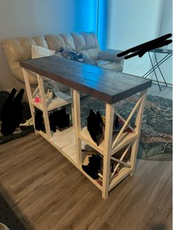 Wooden Entry Table
