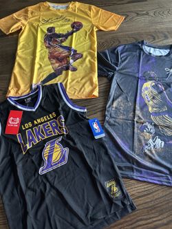 Adult/Youth Lakers Shirts (1=$13)