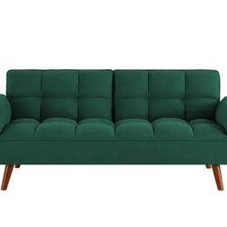 New Green Sofa 75inch Wide.