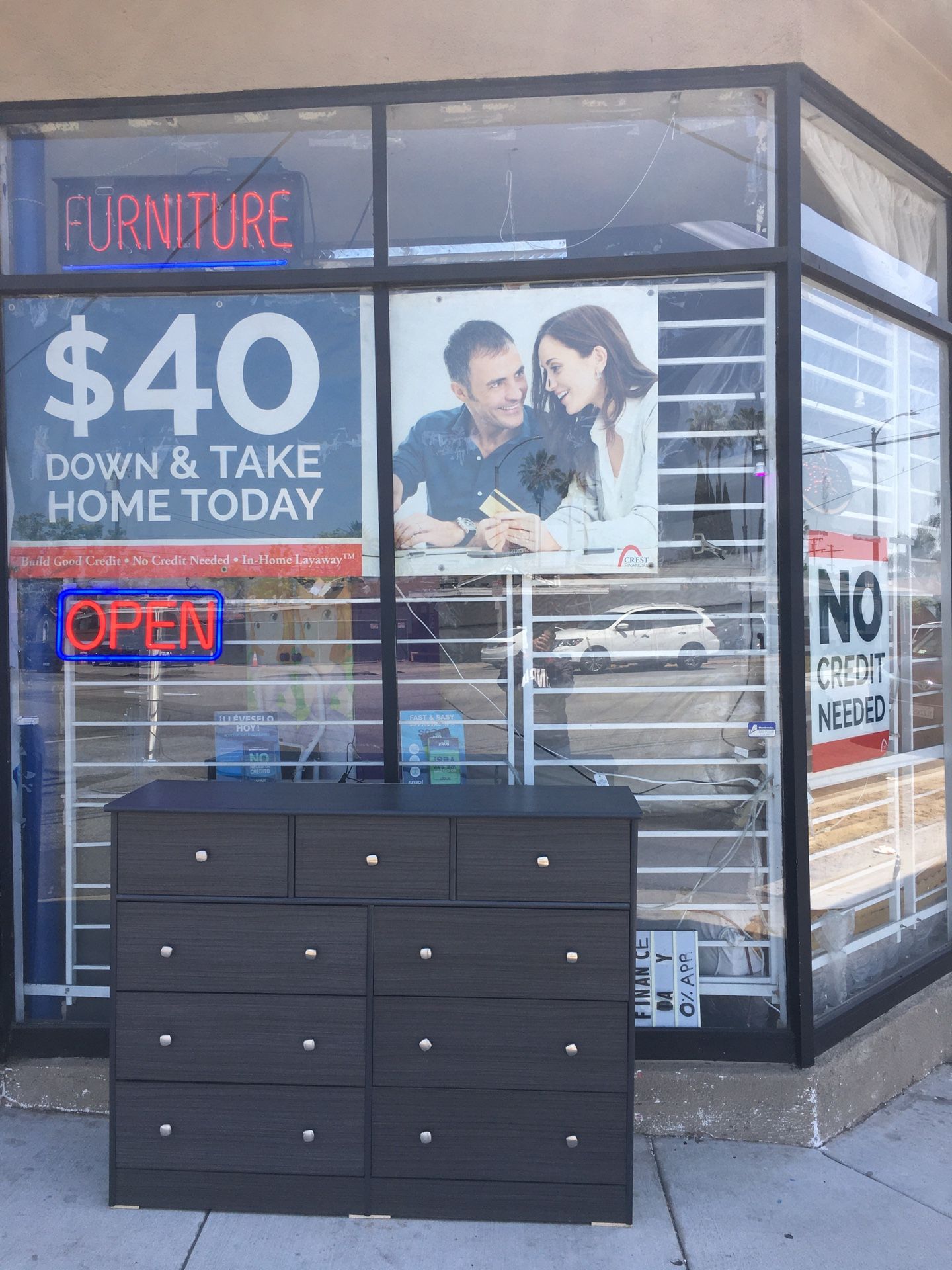 Dresser 9 Drawer’s In Any Color New-size-56W-16S-43H