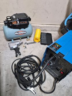 Welder and compressor