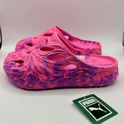 Rare Puma LaMelo Ball MB.04 Slides Mens Size 8, 9, 10, 11, 12 And 13 Sun Struck Pure Magenta New!
