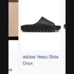 LOW PRICE MOVING- YEEZY ONYX SLIDES SHOES
