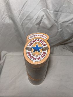 Unopened Sleeve Newcastle Brown Ale 100 Beer Coasters New Castle Bar