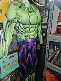 Holk Costume With Mask For Big Kids Size Medium 