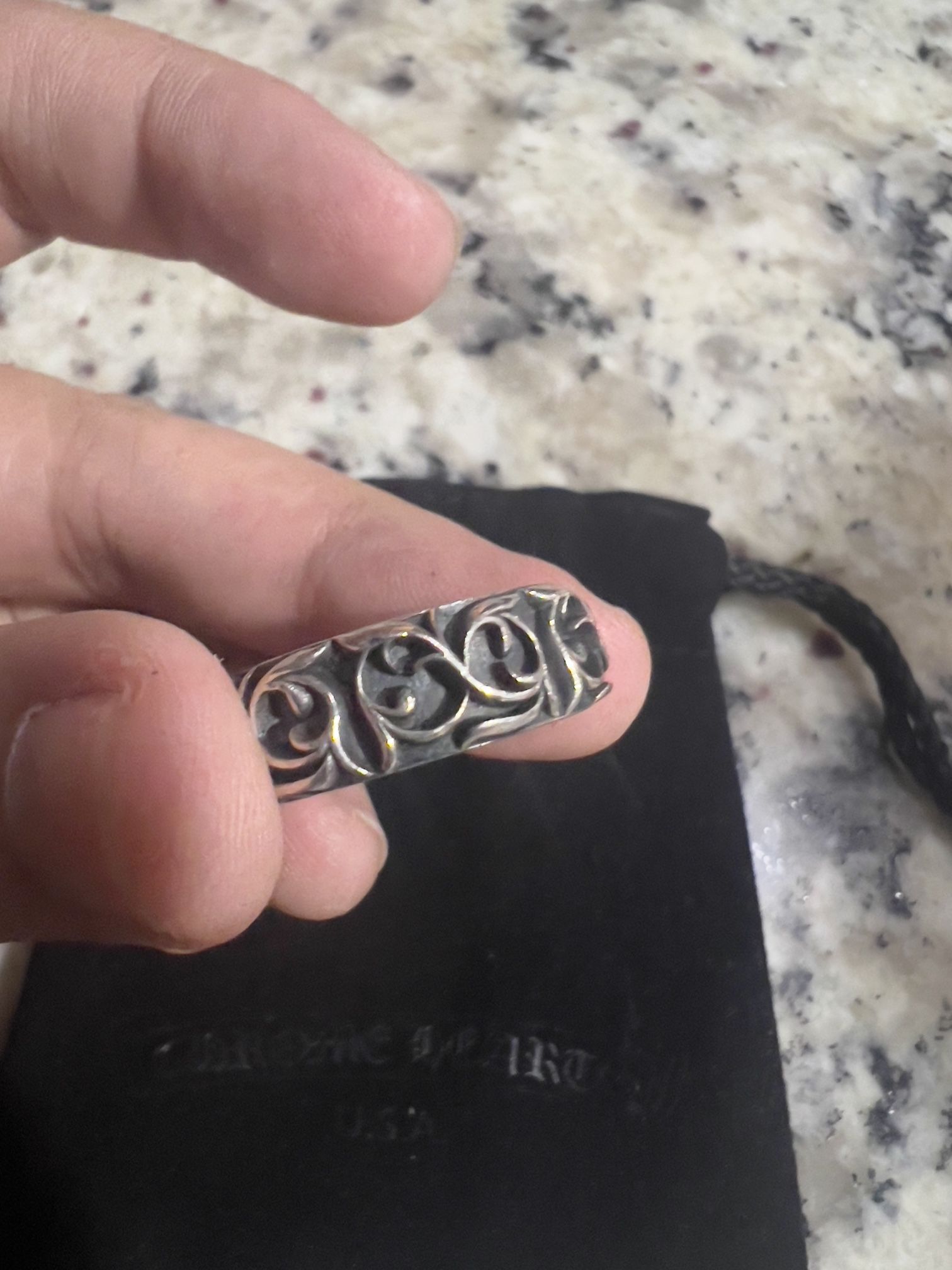 Chrome Hearts Eternity Ring Size US 7
