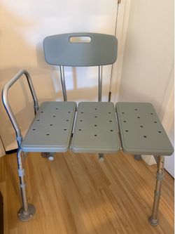 Tub shower transfer chair