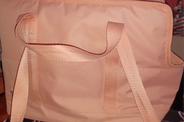 Top Paw PINK Pet Puppy Toy Dog Carrier Comfort Travel Bag Zipper 🦮