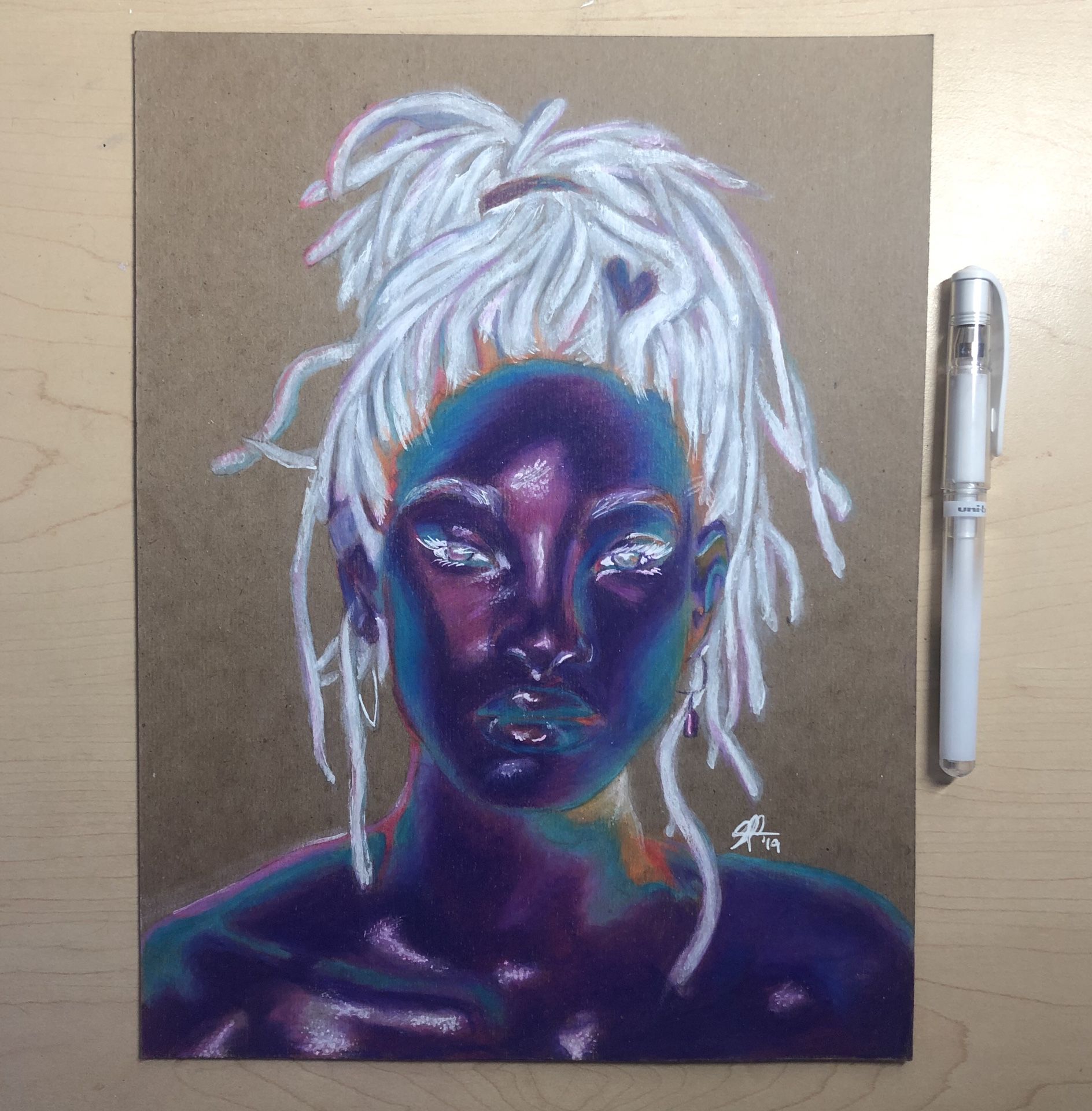 Willow smith drawing 11x8.5