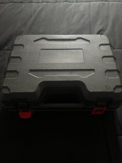 Hand held air blower with 2 batteries