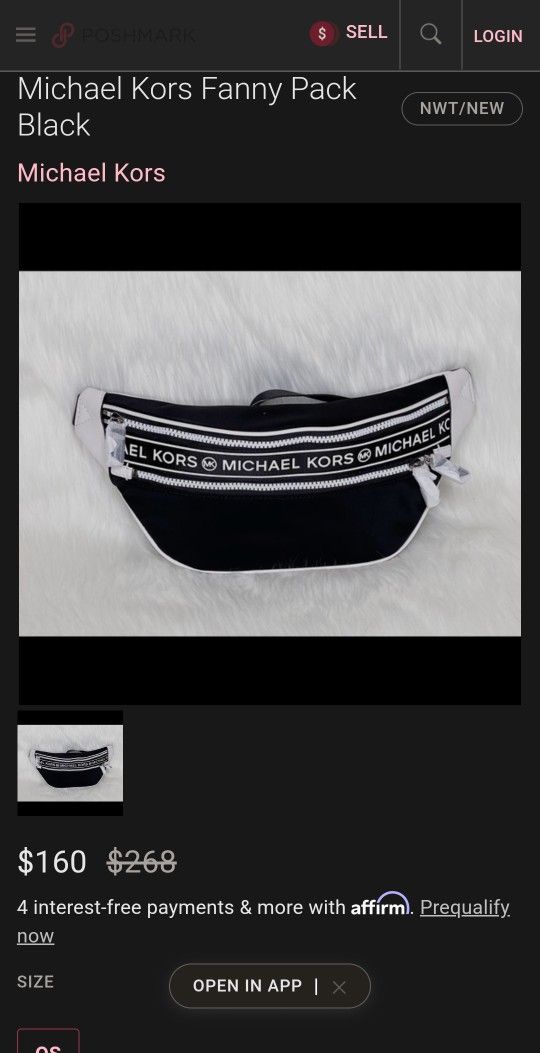 Michael Kors Fanny Pack