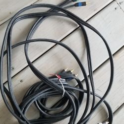 Heavy Duty Component Composite Cables Hd Vcr DVD Blu-ray Tv Player Cable