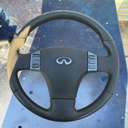 G35 OEM Steering Wheel 