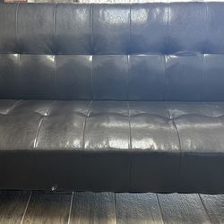 $50.00 Leather Futon SMALL TEAR Need Gone ASAP