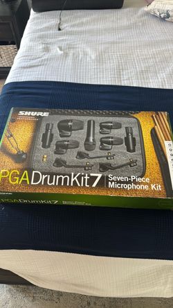 Shure PGA 7 piece microphone kit