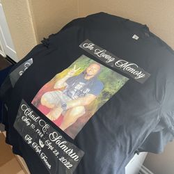 Custom Shirts, Memorial Shirts, family reunion Shirts, Business shirts, team shirts