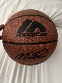 signed magic Johnson basketball