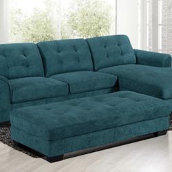 GORGEOUS SET! DOORBUSTER WEEKEND! $899 WITH OTTOMAN! FULL SIZED! DELIVERY TODAY! ALL CREDITS WELCOME! 