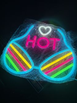 Hot Bikini, Babe Neon Style Led Light