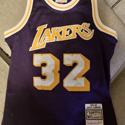 Mitchell And Ness Los Angeles Lakers Magic Johnson Youth Jersey