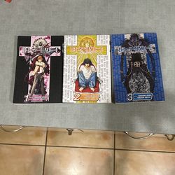 Death Note Volumes 1-3