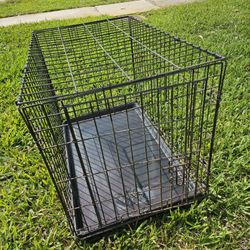 Dog Crate With Bottom Tray