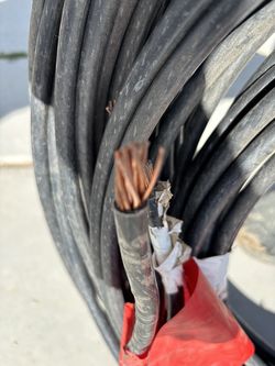 Electric cable #1. Good for electric panel 255 ft long