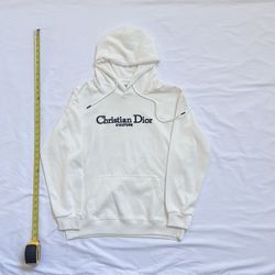 Christian Dior Couture white Hoodie