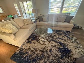 Couch and love seat