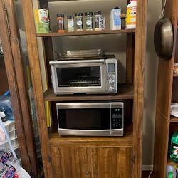 Kitchen Hutch / Microwave Cabinet with Storage (Cabinet Only)