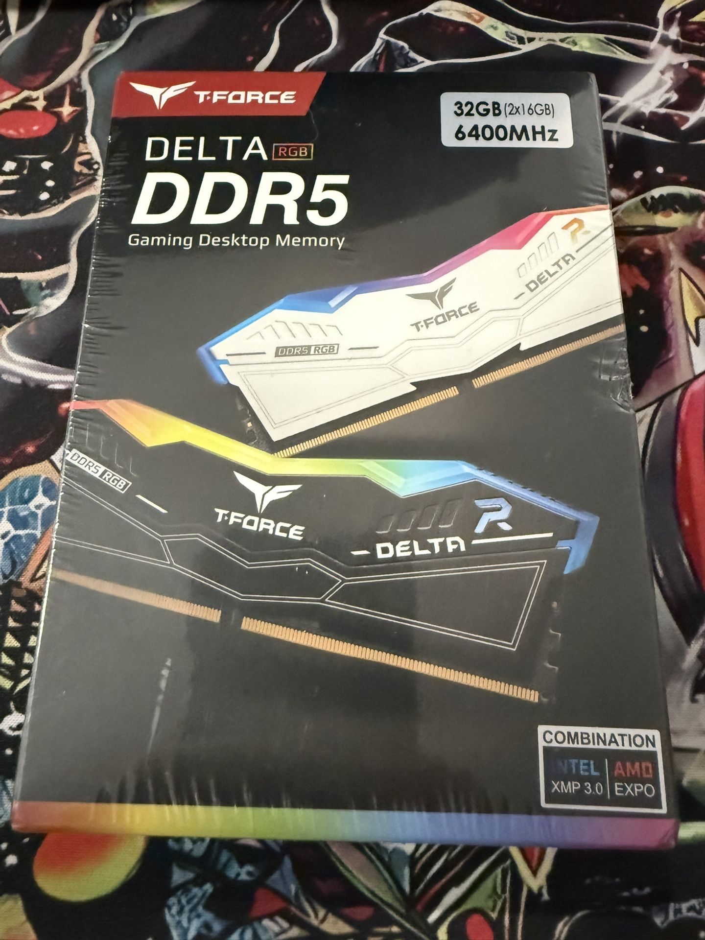 New Sealed 32GB 6400mhz Ram Black