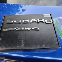 Subaru Badges