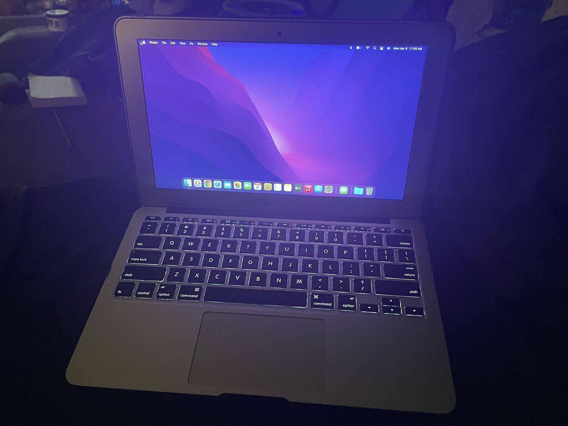 MacBook Air With protective case 