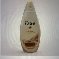 Dove Silk Glow Nourishing Body Wash, 16.9 fl Ounce / 500Ml ( 6 Pack)