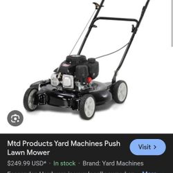 Push Mower YARD MACHINES