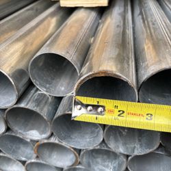 Galvanized round post 10' x 2-3/8'' 16 gauge per piece