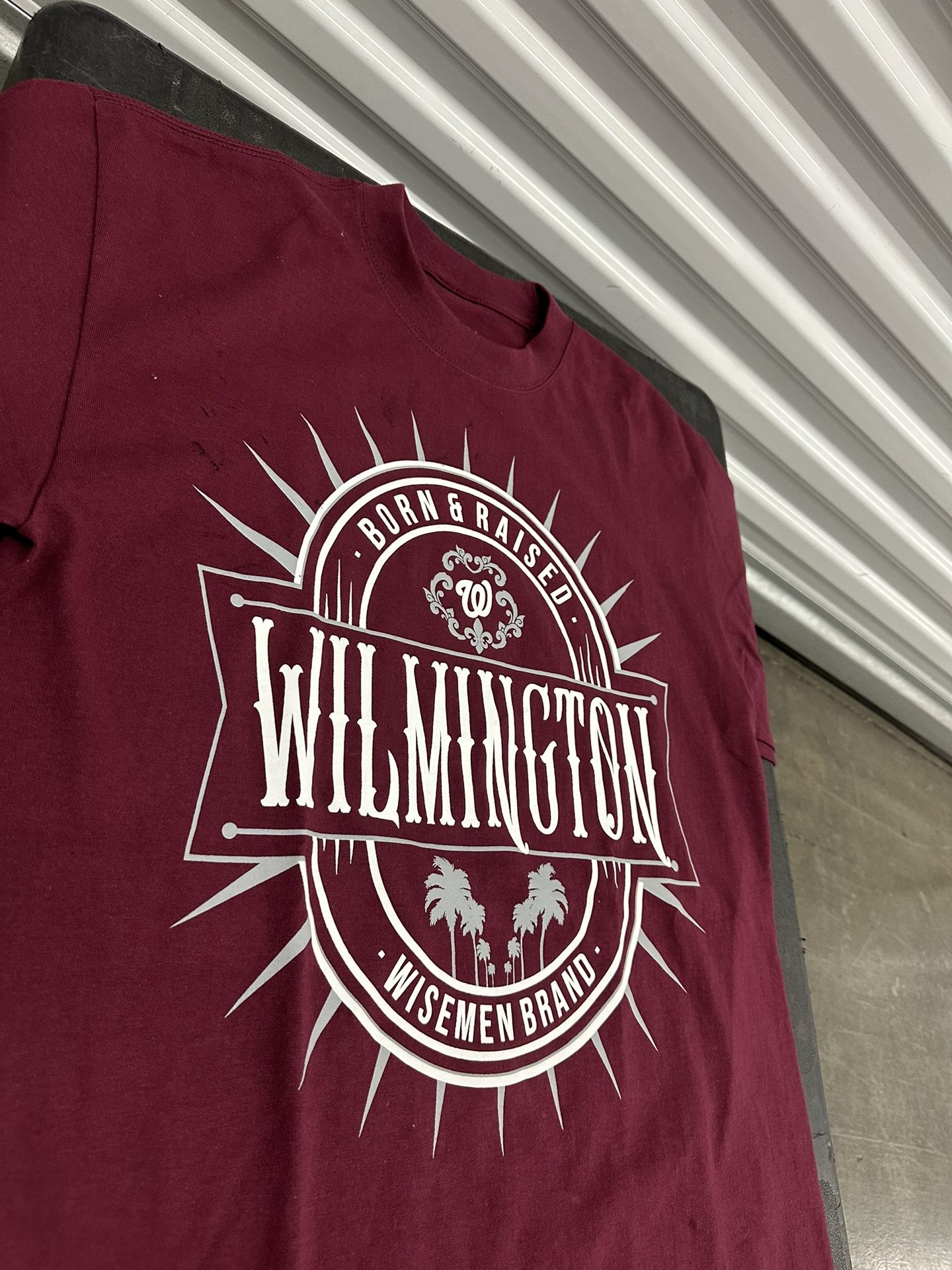Wilmington Burgundy Tee 👕🔥