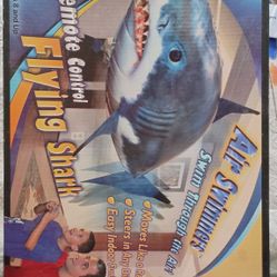 Air Swimmers Remote Control Flying Shark, New, $29.00 Firm!