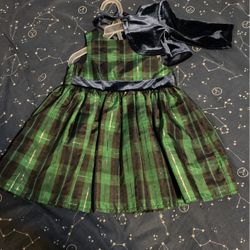 Pretty Plaid Christmas Dress