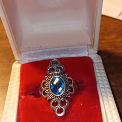 Celtic Style Diamond Shape Ring