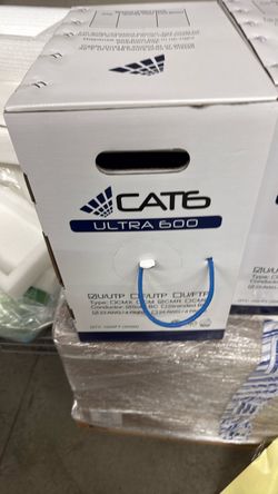 CAT6 Ultra 600 Ethernet Cable 1000ft
