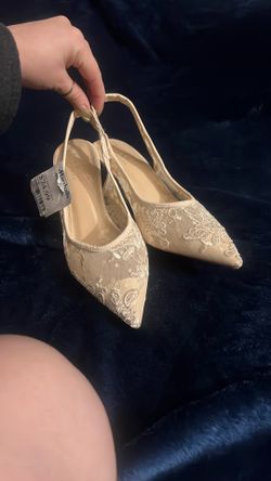 Beautiful Nude Kitten Heels