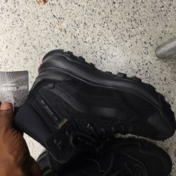 Vans MTE Crestline Waterproof Boots Triple Black Men's 8 Women's 9.5