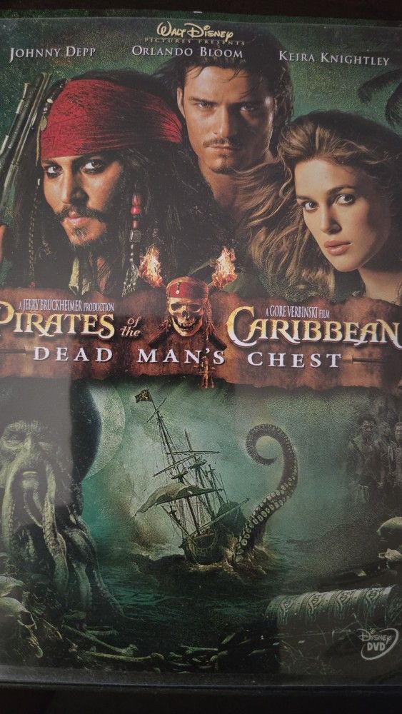 Pirates Of The Caribbean Dvds