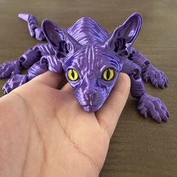 Sphynx 3d Printed Articulated Cat