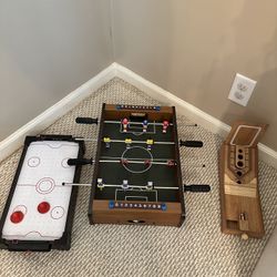 Mini Game Tables