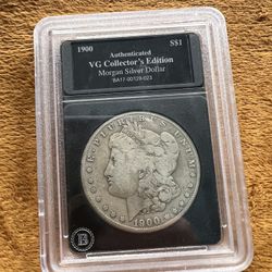 1900 S Silver Morgan Dollar
