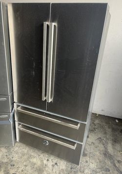 GE  4 Door Stainless Steel Refrigerator
