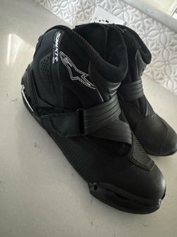 Alpinestars motorcycle riding shoes boots size 9